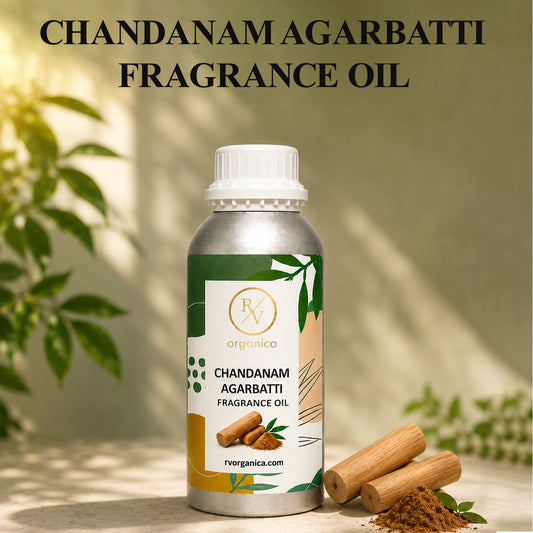 Chandanam Agarbatti Fragrance Oil with a rich sandalwood and incense-inspired aroma, offering a warm, spiritual, and long-lasting scent ideal for agarbatti, candles, soaps, perfumes, and home fragrance products. - second image