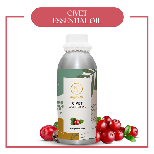 Pure Civet Essential Oil for aromatherapy and skincare –RV Organica