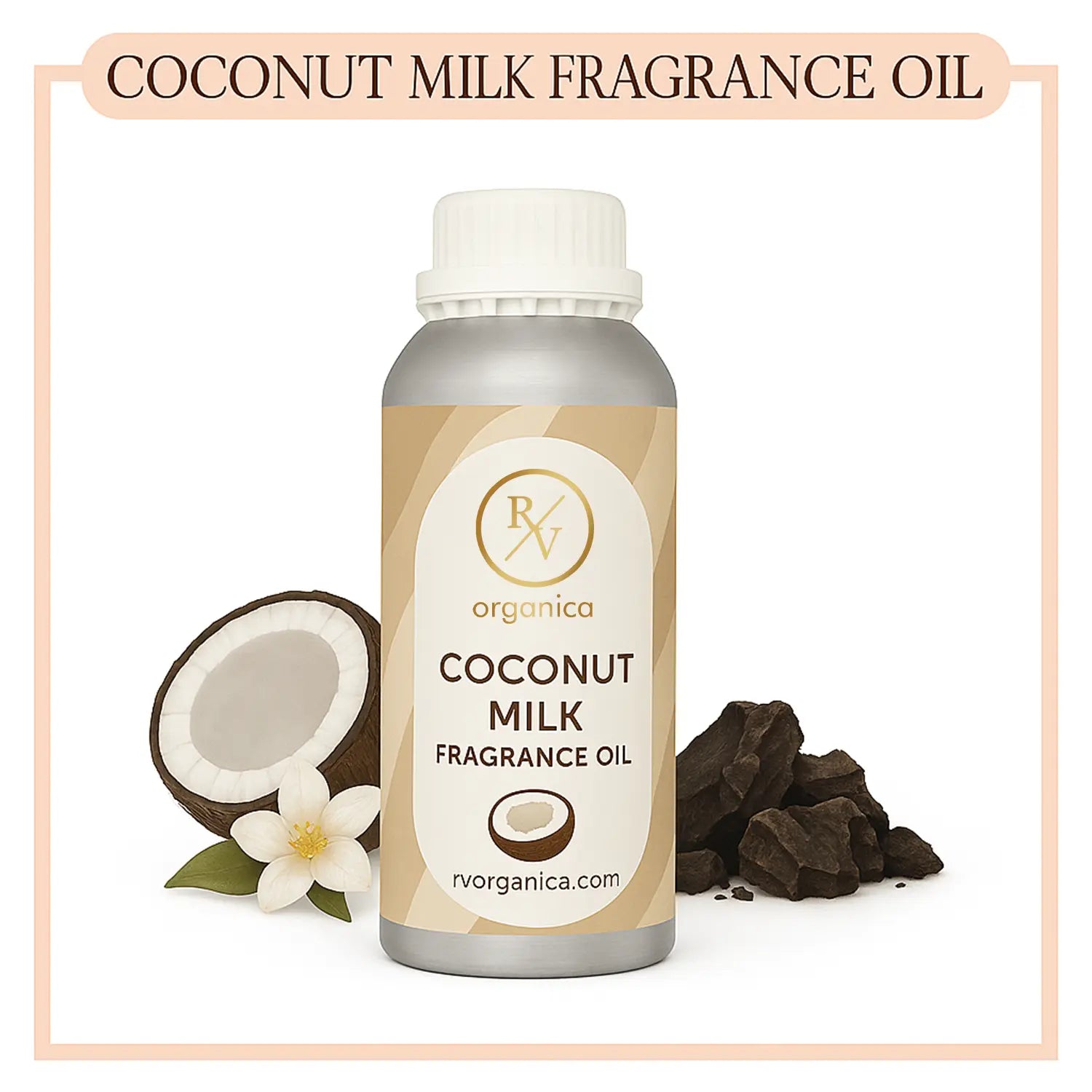 Pure Coconut Milk Fragrance Oil – RV Organica