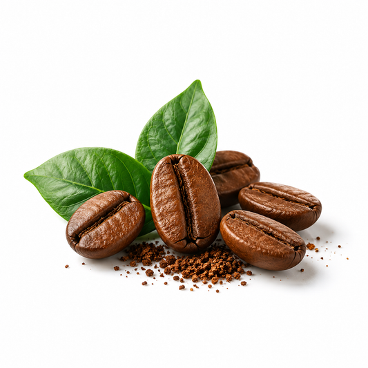 Coffee Fragrance Oil with a rich roasted coffee aroma, offering a warm, energizing, and long-lasting scent for candles, soaps, and personal care products.