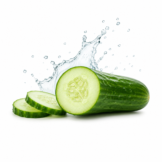 Cucumber fragrance oil in glass bottle with fresh green watery scent, perfect for skincare, soaps, candles, and aromatherapy products - second image