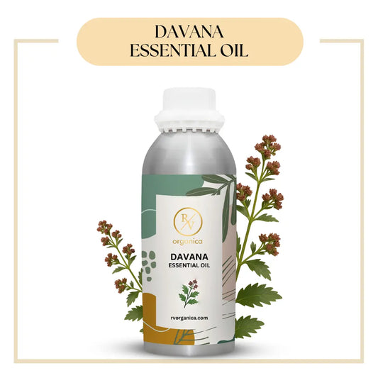 Pure Davana Essential Oil for aromatherapy and skincare –RV Organica
