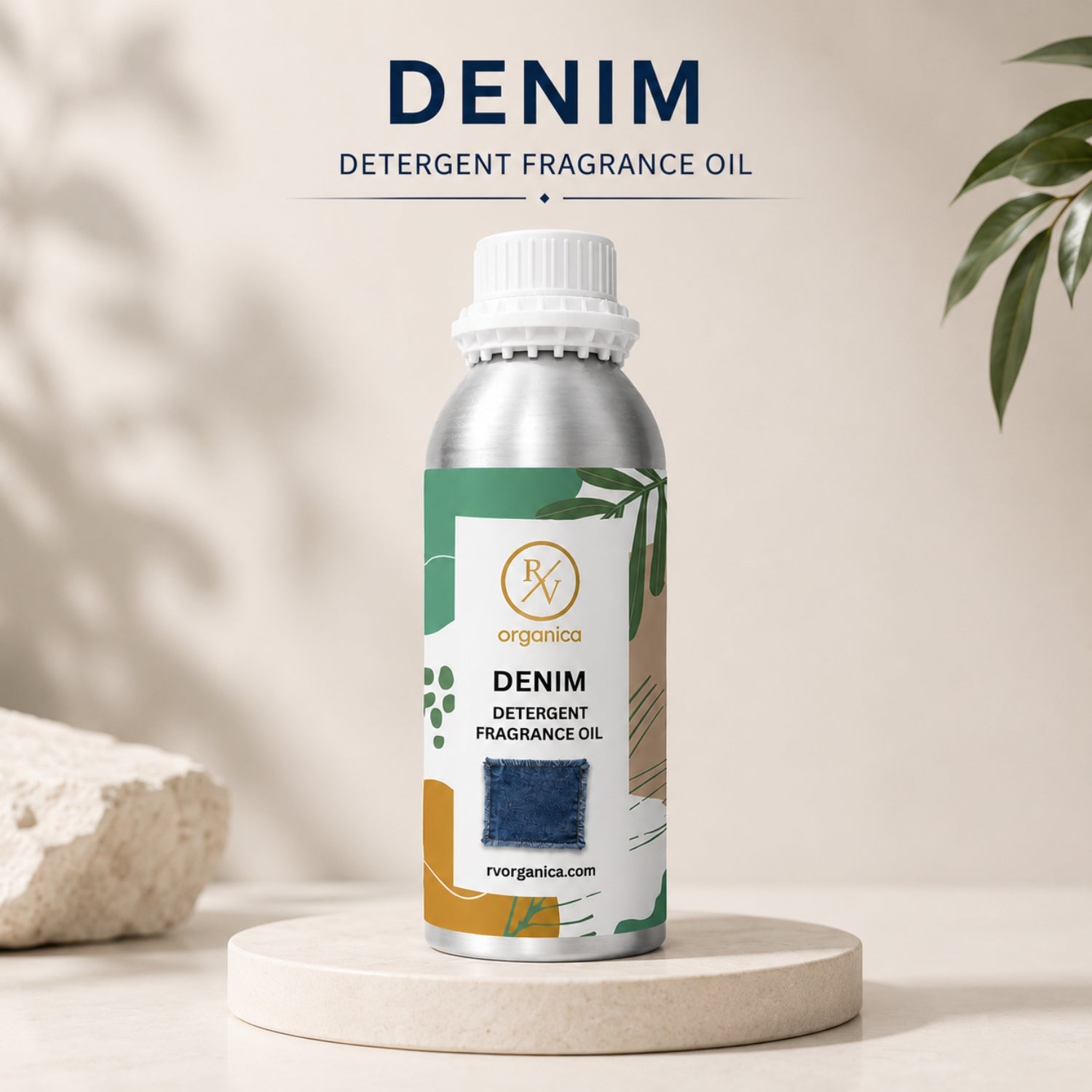 Denim Detergent Fragrance Oil with a fresh, clean, and modern laundry aroma, offering a crisp and long-lasting fragrance ideal for detergents, fabric conditioners, soaps, and home care products.