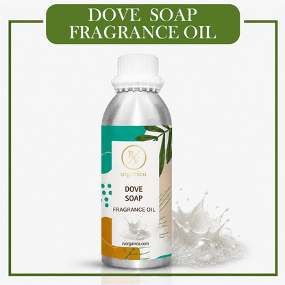 Dove Soap Fragrance Oil by RV Organica for soap making, melt and pour soap, cold process soap and handmade soap