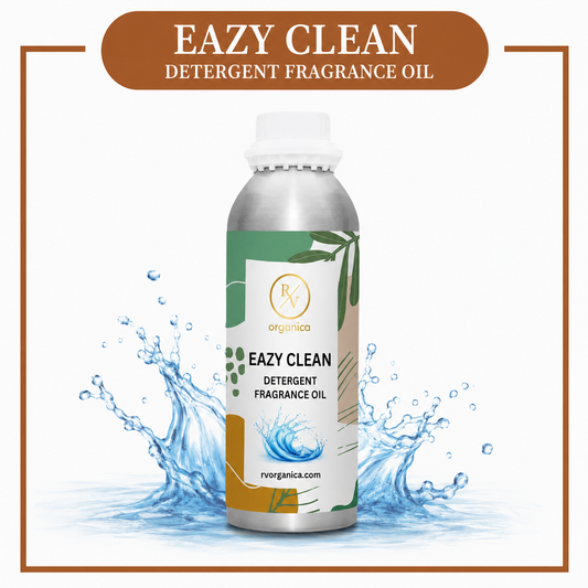 Eazy Clean Detergent Fragrance Oil by RV Organica for liquid and powder detergent manufacturing in bulk