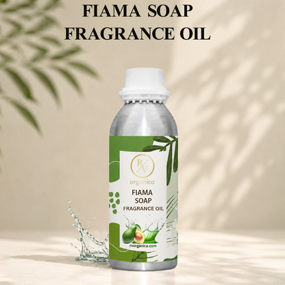 Fiama Soap Fragrance Oil with a fresh, clean, and refreshing floral fragrance, offering a smooth and long-lasting aroma ideal for handmade soaps, liquid soaps, body washes, candles, and personal care products.