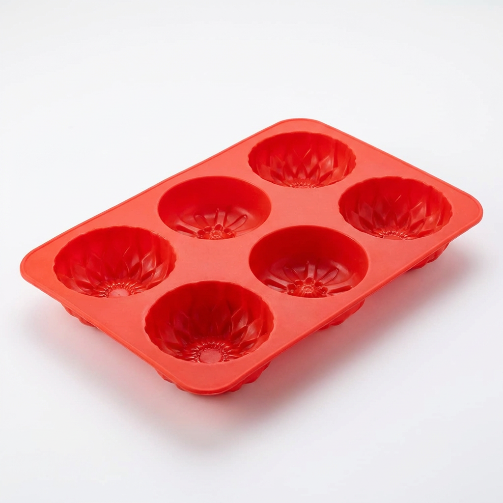 Flower shapes silicone mould for decorative candle and soap making