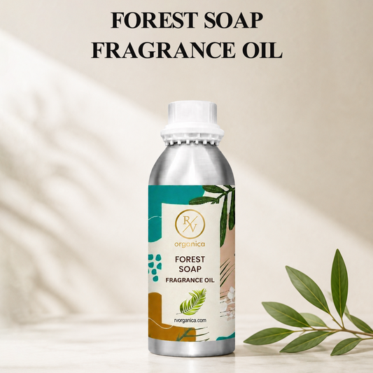 Forest Soap Fragrance Oil with a fresh, green, woody, and nature-inspired aroma, offering a clean, refreshing, and long-lasting fragrance ideal for handmade soaps, liquid soaps, body washes, candles, and personal care products. - second image