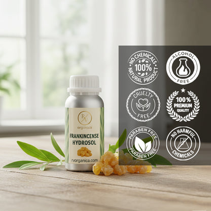 Frankincense Hydrosol alcohol-free and paraben-free natural mist – cruelty-free herbal water with no harmful chemicals