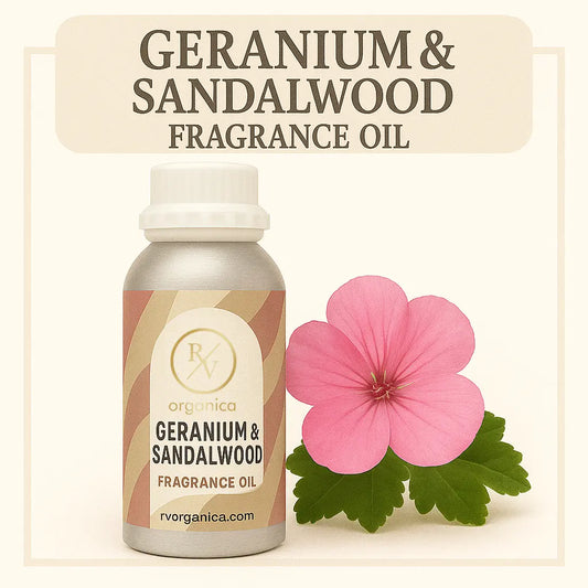 Pure Geranium and Sandalwood Fragrance Oil – RV Organica