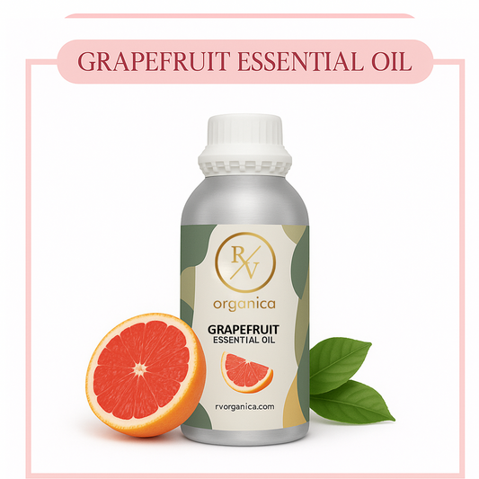 Pure Grapefruit Essential Oil for aromatherapy and skincare –RV Organica