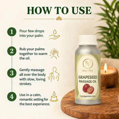 Grapeseed Massage Oil