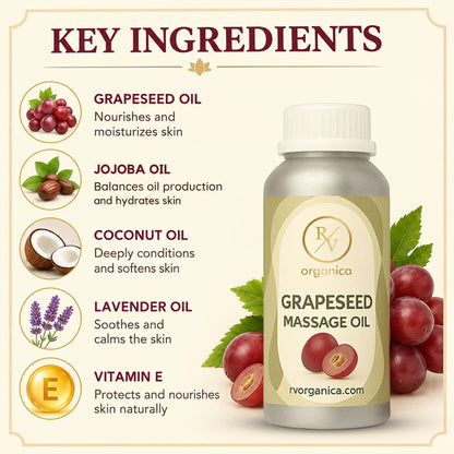 Grapeseed Massage Oil