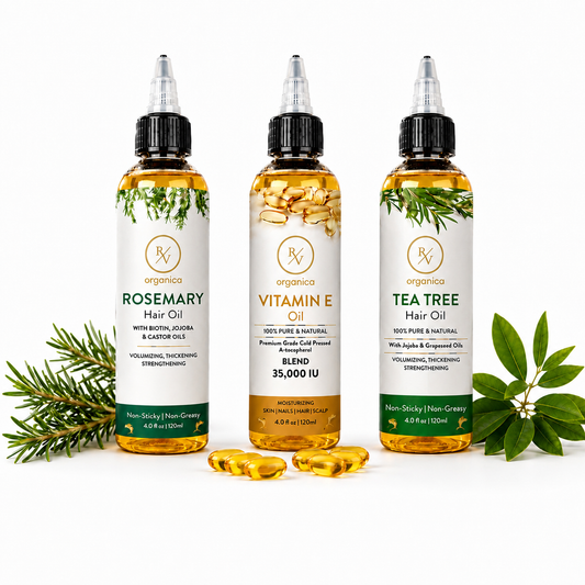 Rosemary + Vitamin E + Tea Tree — Hair Growth & Care Combo