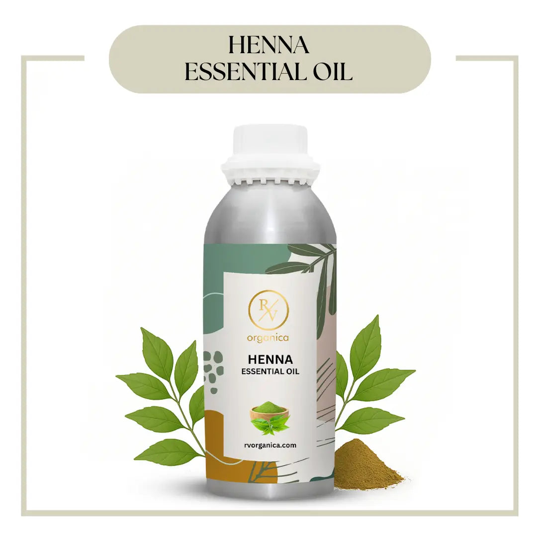Pure Henna Essential Oil for aromatherapy and skincare –RV Organica