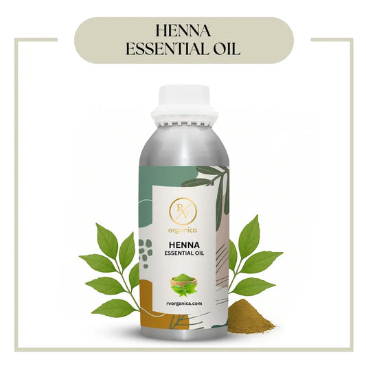 Pure Henna Essential Oil for aromatherapy and skincare –RV Organica