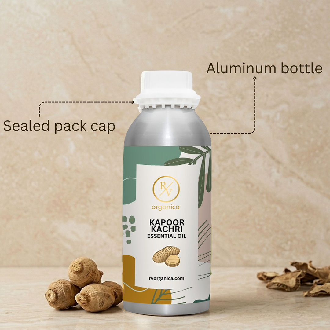 Kapoor Kachri Essential Oil sealed packed cap aluminium bottle premium quality pure natural essential oil
