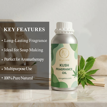 “Benefits of Kush fragrance oil for perfumes candles soap making”