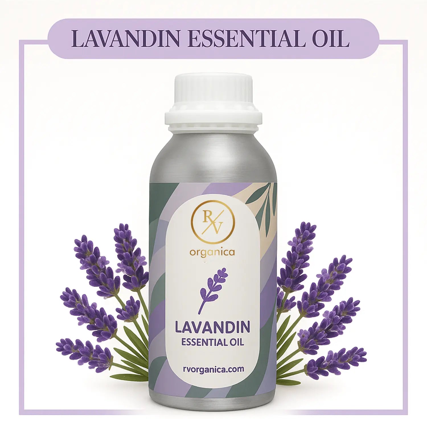 Pure Lavandin Essential Oil for aromatherapy and skincare –RV Organica