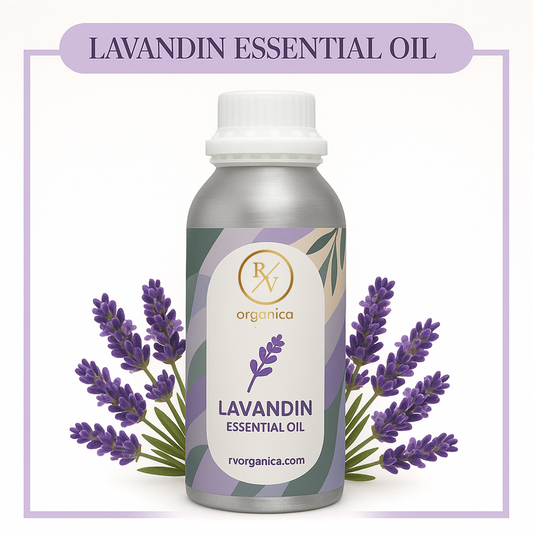 Pure Lavandin Essential Oil for aromatherapy and skincare –RV Organica