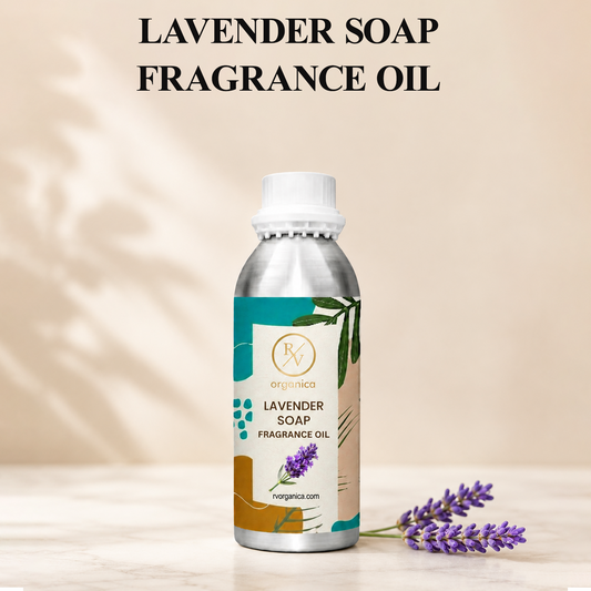 Lavender Soap Fragrance Oil with a fresh, soothing, and floral lavender aroma, offering a clean and long-lasting fragrance ideal for handmade soaps, liquid soaps, body washes, candles, and personal care products. - second image