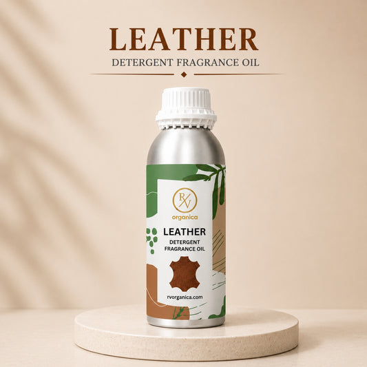 Leather Detergent Fragrance Oil with a rich leather and clean laundry-inspired aroma, offering a bold, sophisticated, and long-lasting fragrance ideal for detergents, fabric care, soaps, candles, and home fragrance products. - second image