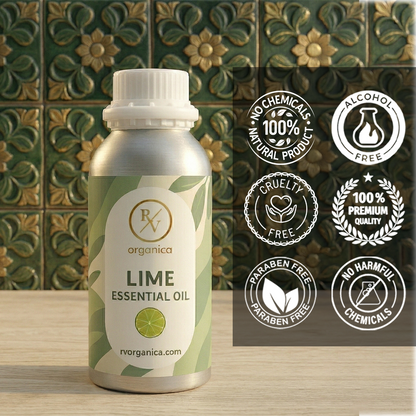 Lime Essential Oil no harmful chemicals paraben free cruelty free alcohol free essential oil
