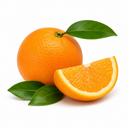 Mandarine Fragrance Oil bottle with fresh citrus mandarin scent concept, natural essential oil for aromatherapy, skincare and soap making - second image