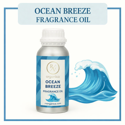 Ocean Breeze Fragrance Oil bottle for candles and diffusers