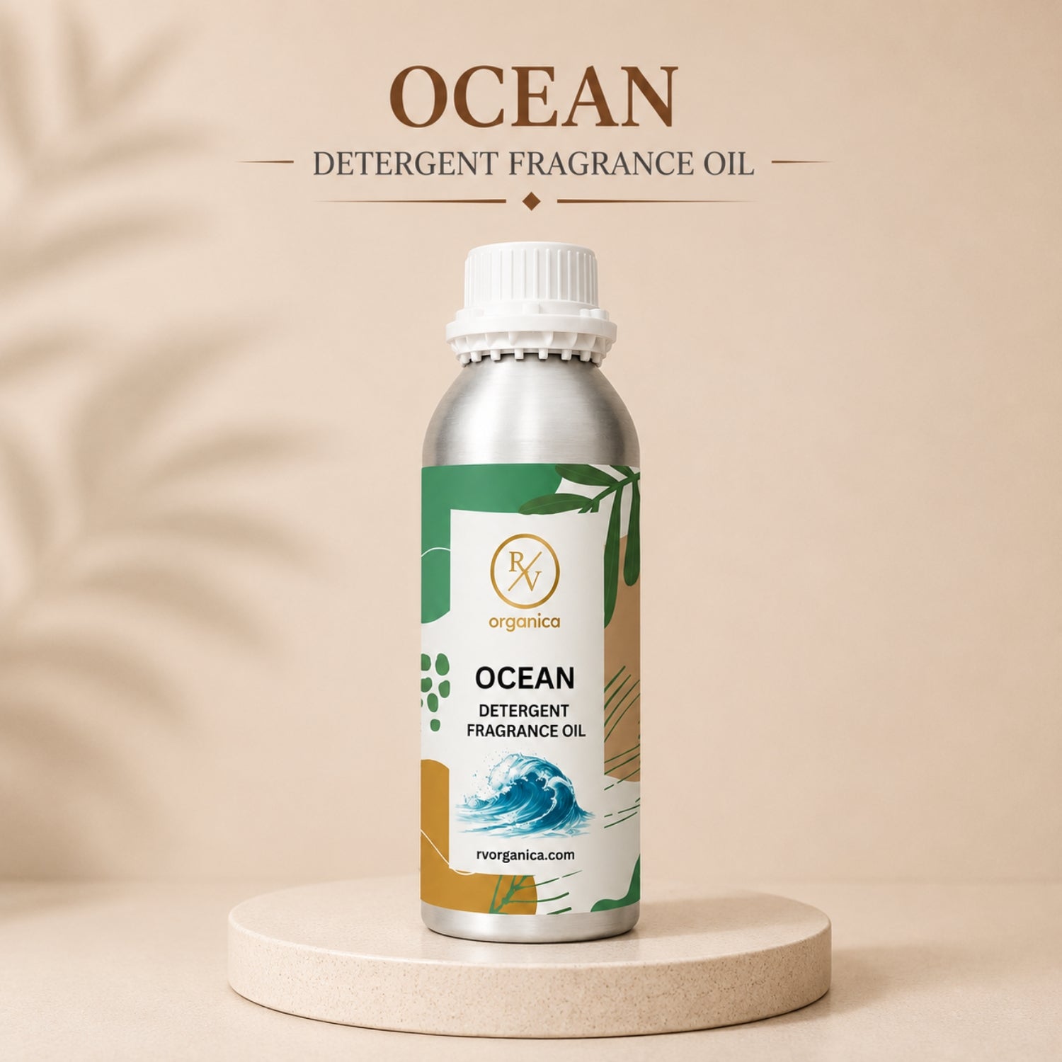 Ocean Detergent Fragrance Oil with a fresh aquatic and laundry-inspired aroma, offering a crisp, clean, and long-lasting fragrance ideal for detergents, fabric care, soaps, candles, and home fragrance products.