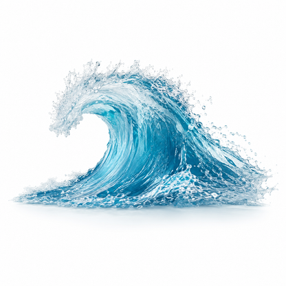 Oceanic Mist Fragrance Oil with a fresh marine and aquatic aroma, offering a clean, breezy, and long-lasting scent ideal for candles, soaps, perfumes, and home fragrance products.