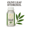 Organic olive leaf hydrosol natural face toner with antioxidant benefits