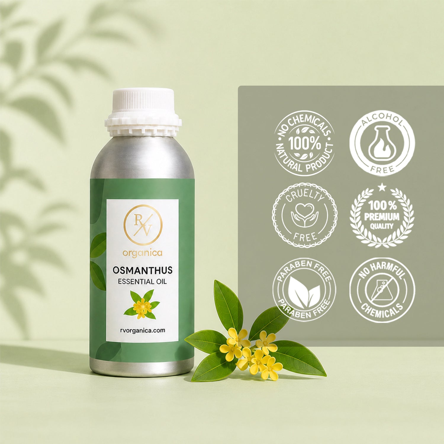 Osmanthus Essential Oil no harmful chemicals paraben free cruelty free alcohol free essential oil
