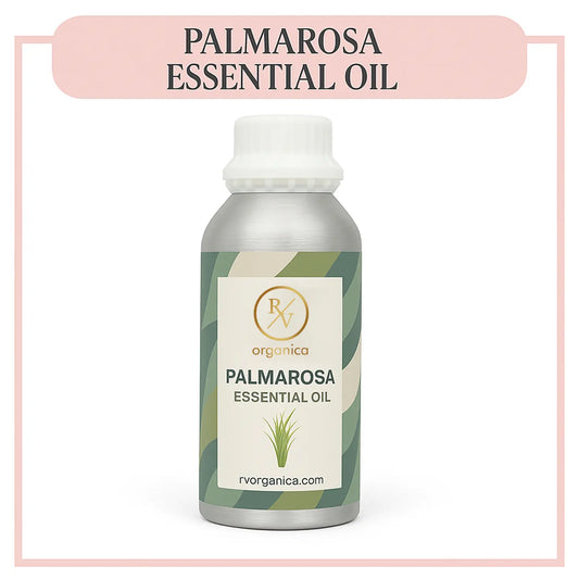 Pure Palmarosa Essential Oil for aromatherapy and skincare –RV Organica