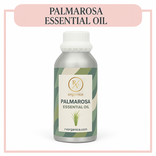 Pure Palmarosa Essential Oil for aromatherapy and skincare –RV Organica