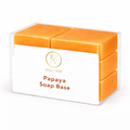 RV Organica papaya soap base for melt and pour exfoliating and skin brightening soap making