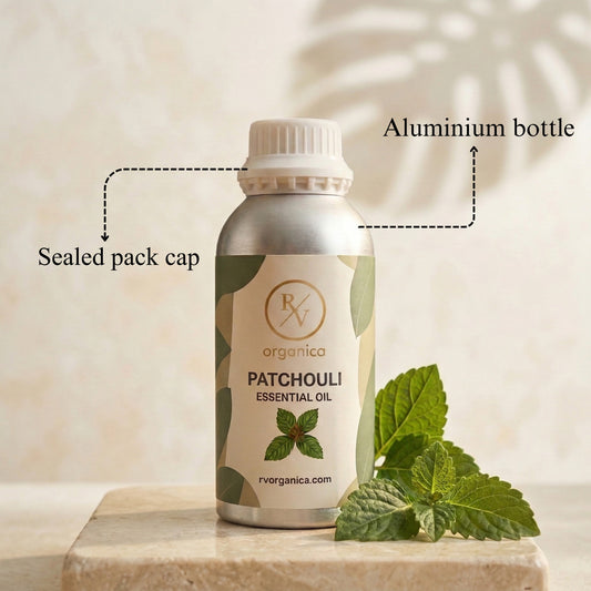 Patchouli essential oil premium aluminium bottle sealed leak proof packaging - second image