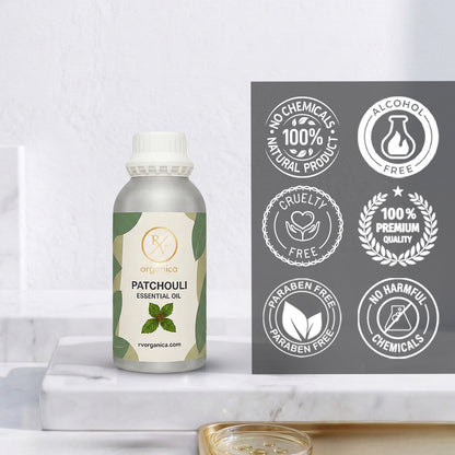 Patchouli essential oil key features long lasting rich aroma aromatherapy skincare oil