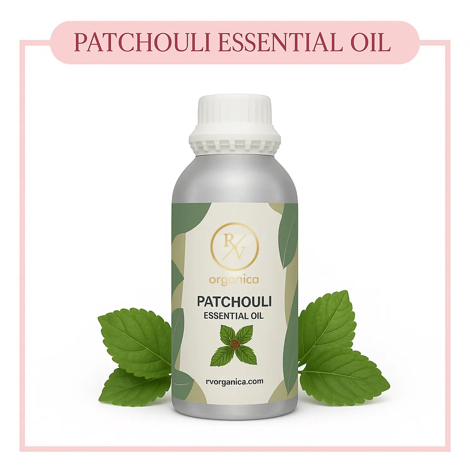 Pure Patchouli Essential Oil for aromatherapy and skincare –RV Organica