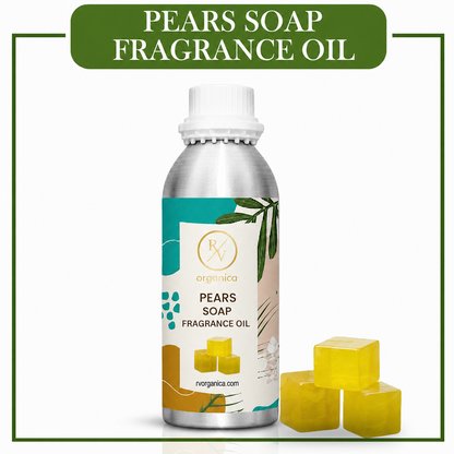 Pears Soap Fragrance Oil by RV Organica for soap making, melt and pour soap, cold process soap and handmade soap