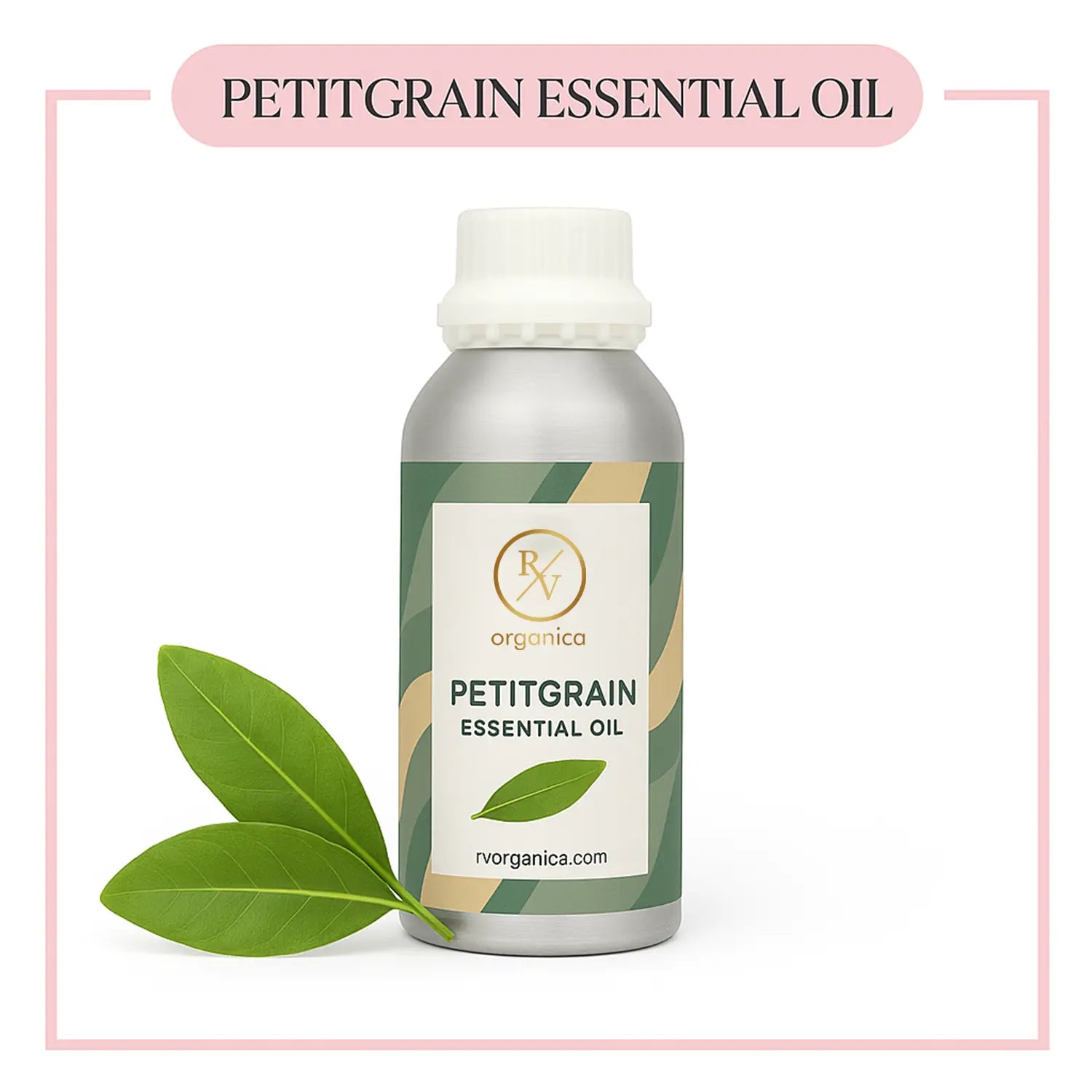 Pure Petitgrain Essential Oil for aromatherapy and skincare –RV Organica