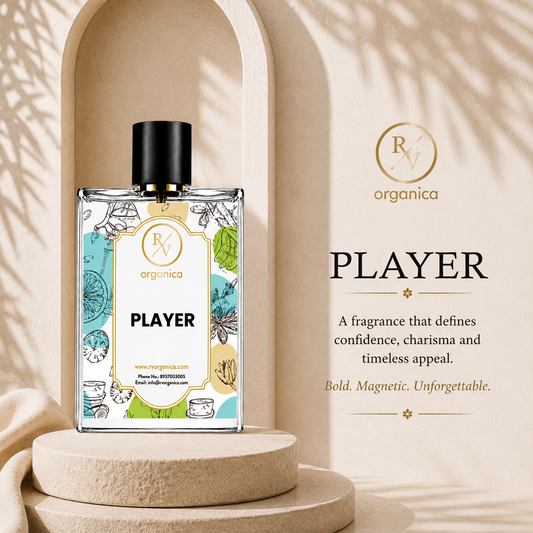 Player Inspired Fragrance Oil in a premium glass perfume bottle, showcasing a fresh and sophisticated fragrance suitable for perfumes, body care, and personal fragrance products. - second image