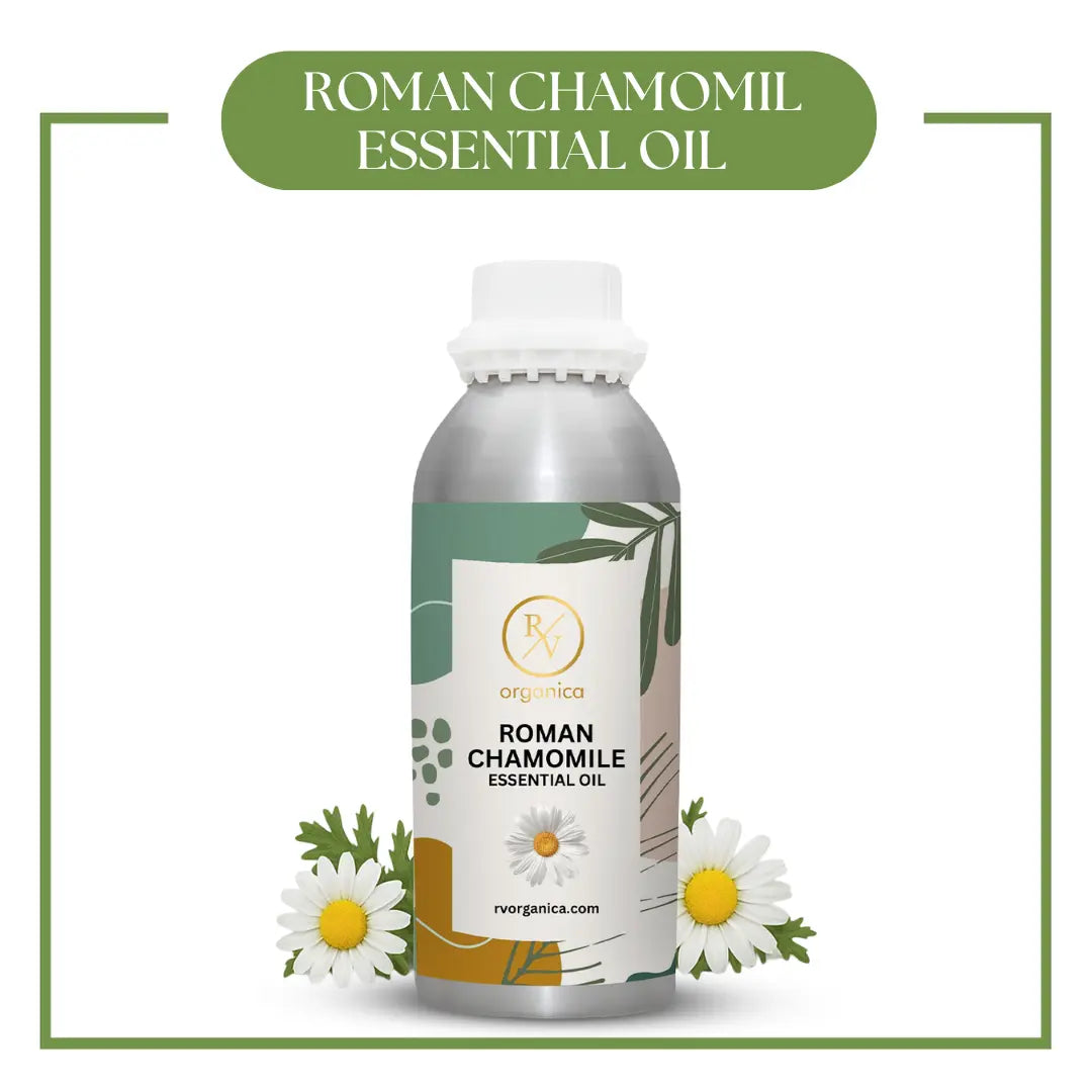 Pure Roman Chamomile Essential Oil for aromatherapy and skincare –RV Organica