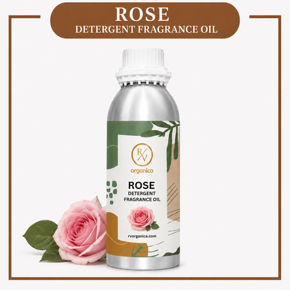 Rose Detergent Fragrance Oil by RV Organica for liquid and powder detergent manufacturing in bulk