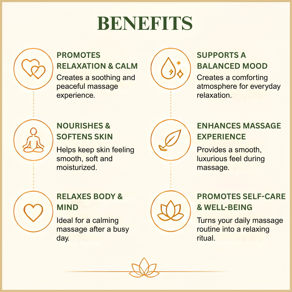 Rose geranium massage oil perfect for relaxing daily massage - deeply nourishes and moisturizes skin