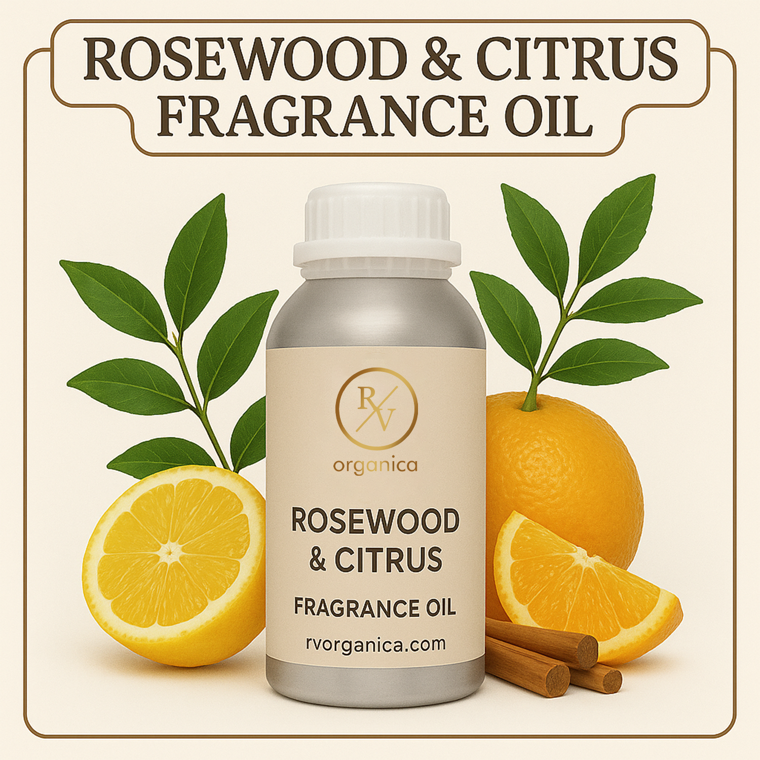 Pure Rosewood and Citrus Fragrance Oil – RV Organica