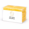 RV Organica 24k gold soap base for melt and pour luxury glow enhancing soap making