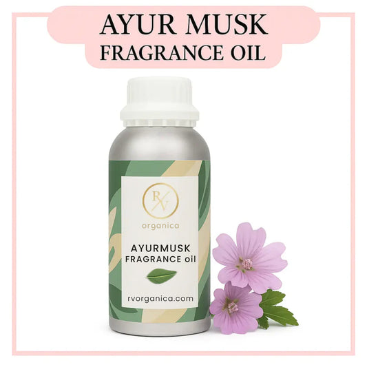 RV Organica ayur musk fragrance oil warm musky scent for perfume candle and soap making