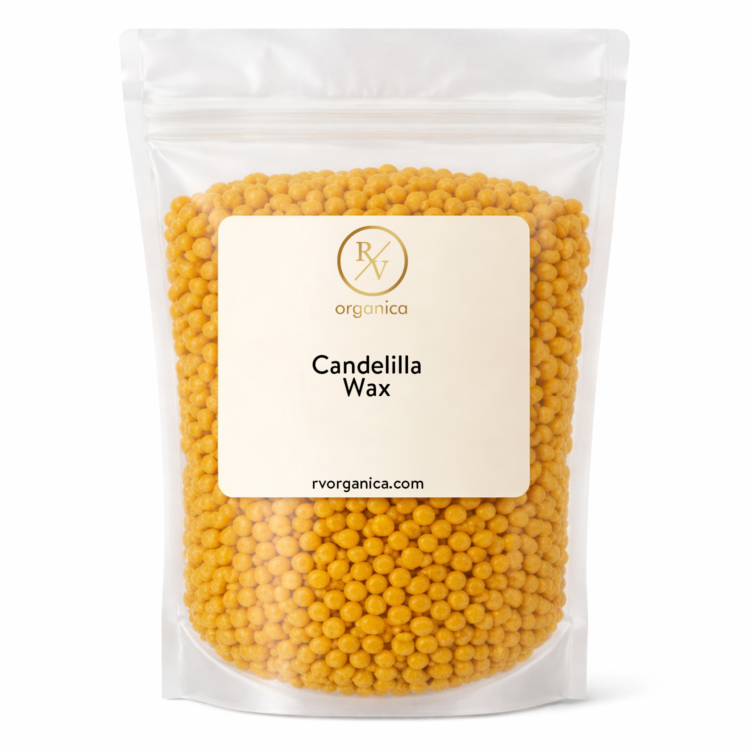 RV Organica candelilla wax for natural vegan cosmetic formulations and candle making