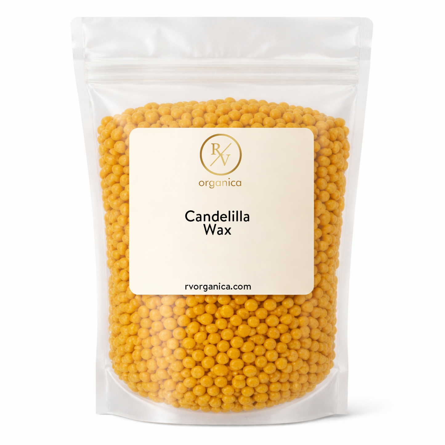 RV Organica candelilla wax for natural vegan cosmetic formulations and candle making